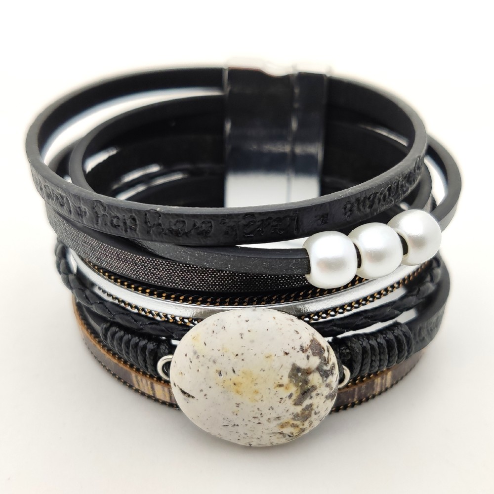 Браслет на кож.  ремешке