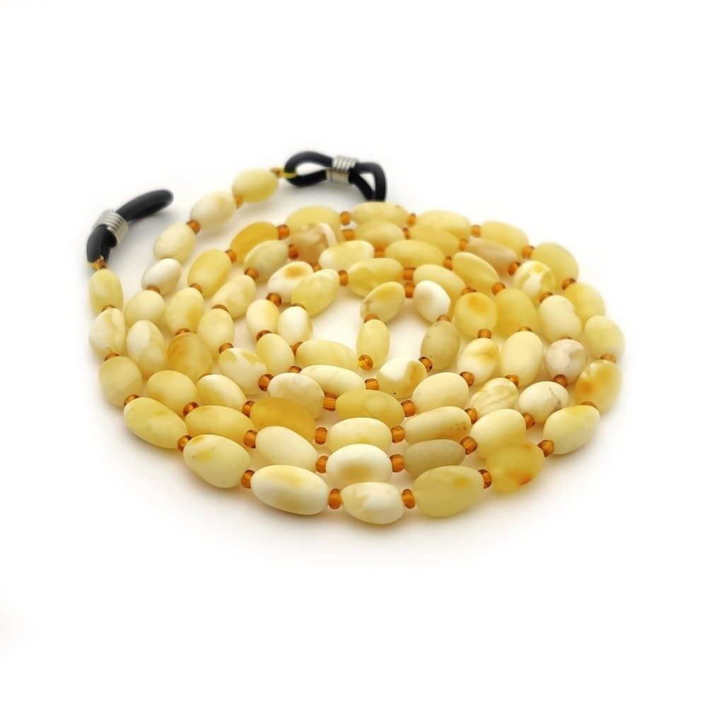 1,Шнурок для очков, янтарь