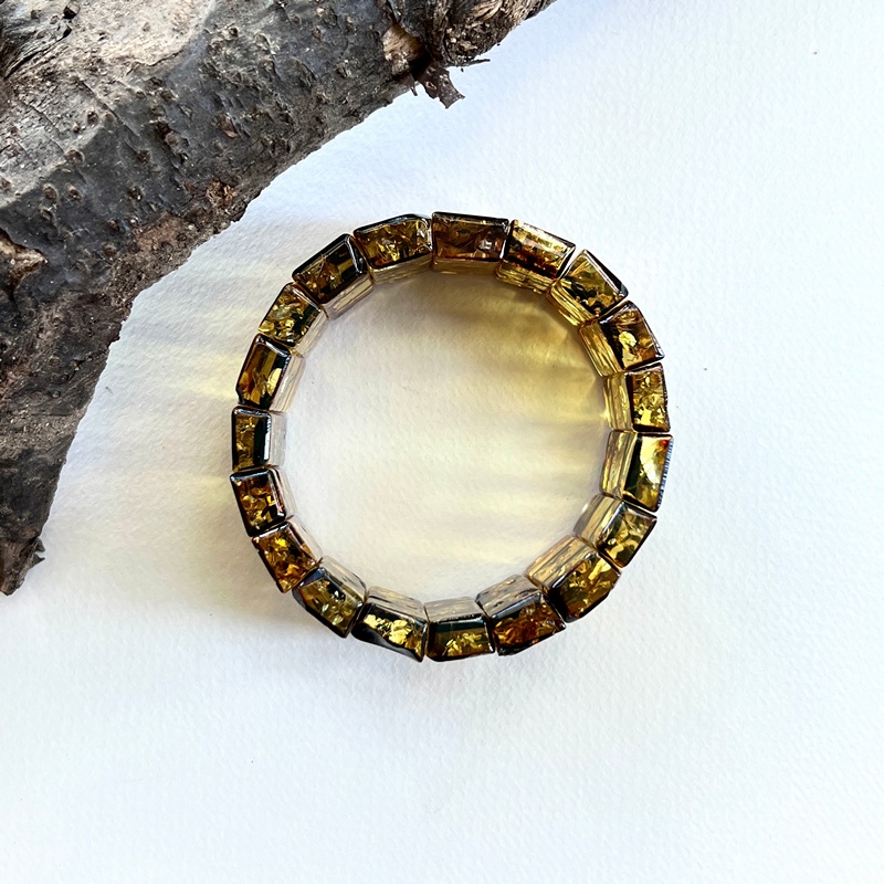 Браслет Муж. янтарь 3221119492-1