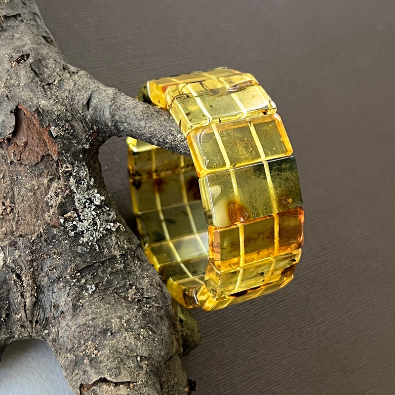 Браслет Муж. янтарь 3421119492-4