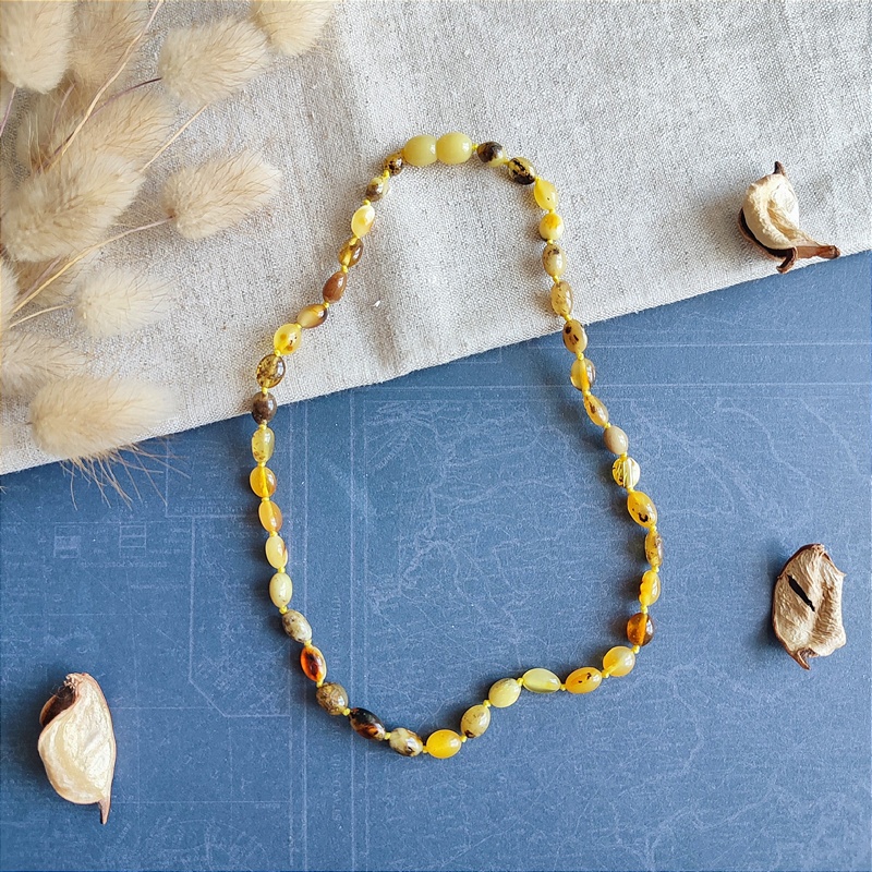 Бусы детские из янтаря 5223009935 (2)