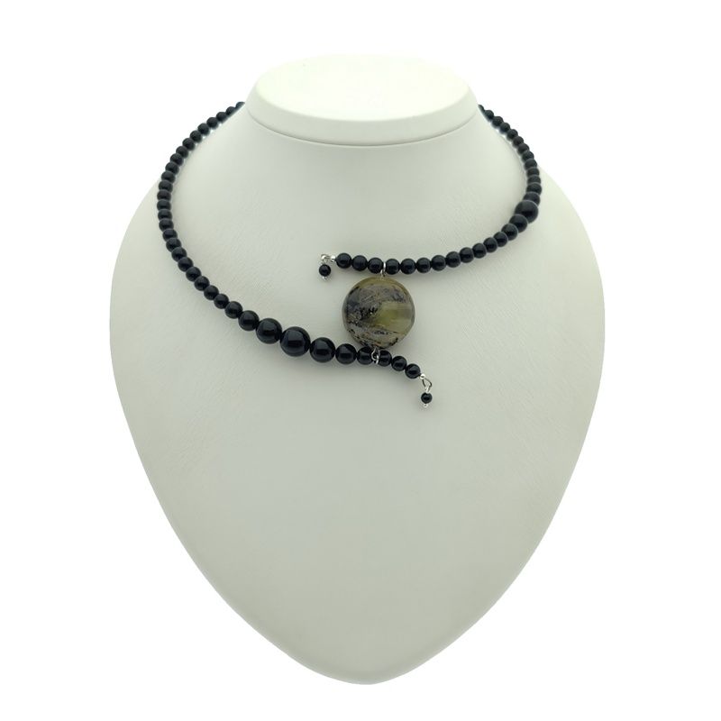 Колье "Италия" Янтарь