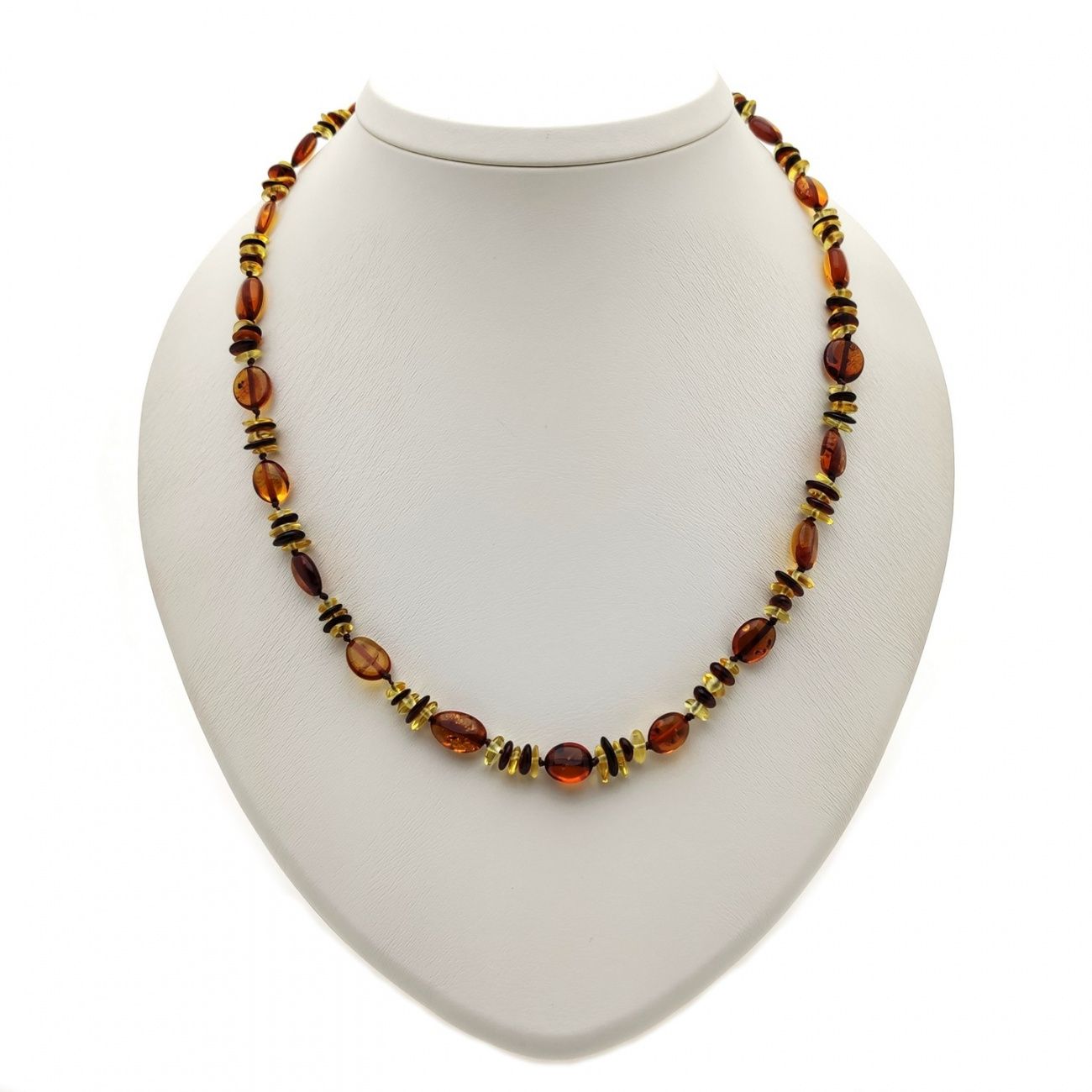 Бусы "Барбарис" из янтаря