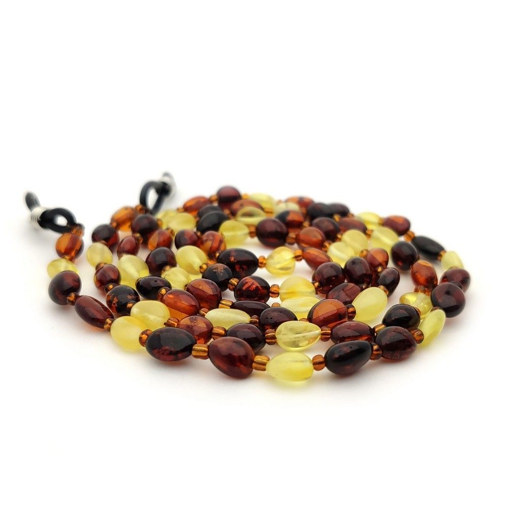 1,Шнурок для очков, янтарь