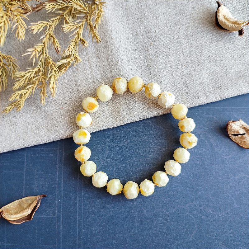 Браслет "Кусанка" янтарь