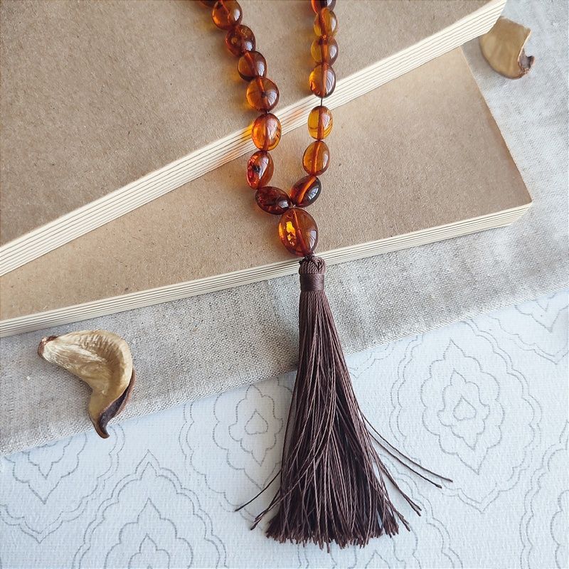 Четки мусульманские Янтарь