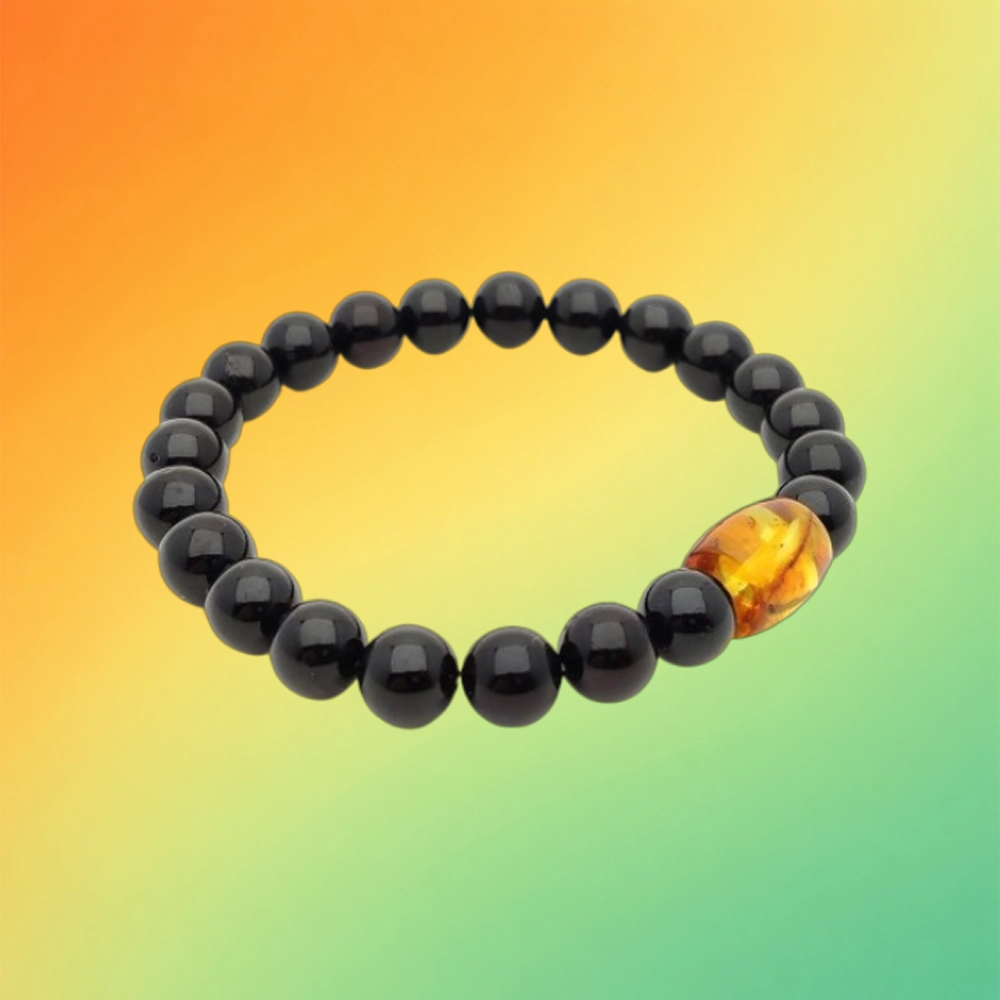 Браслеты из янтарного шара