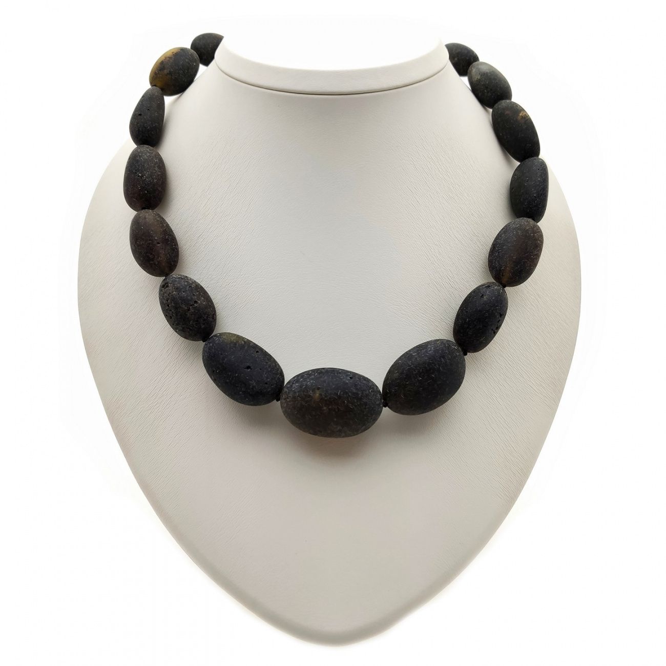 Бусы "Слива" из янтаря