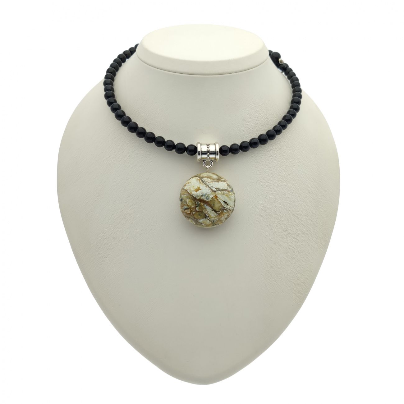 Колье "Италия" Янтарь