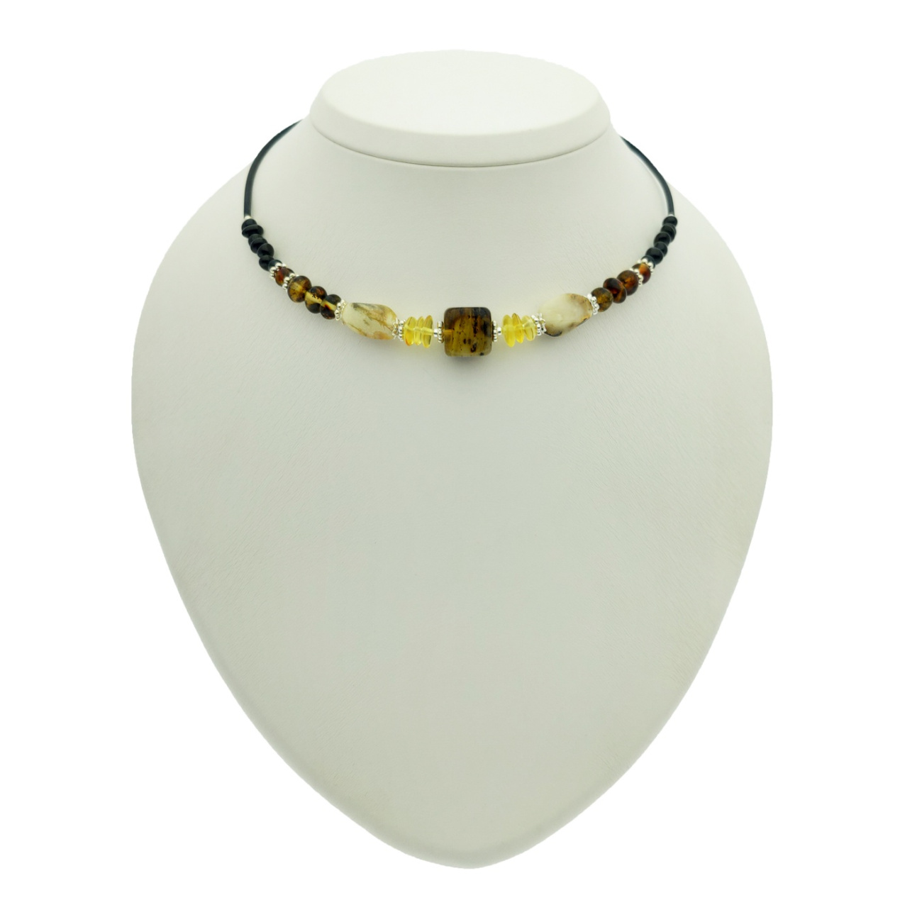 Колье янтарь 711204045