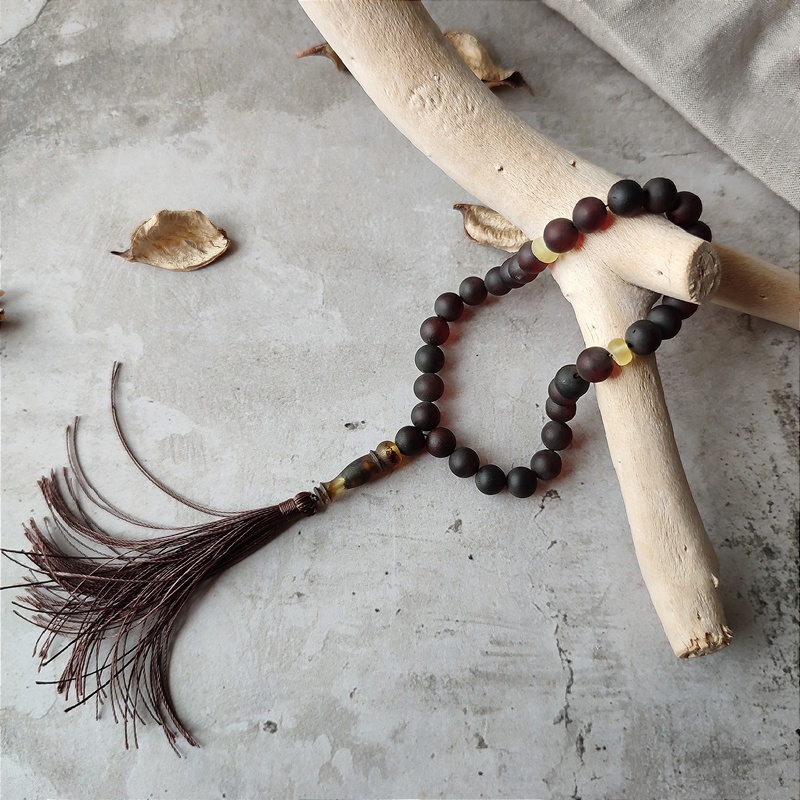 Четки мусульманские янтарь