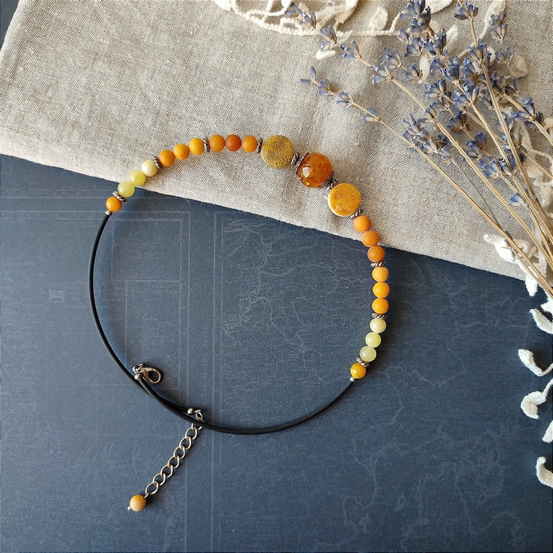 Колье Янтарь 750207731 (2)