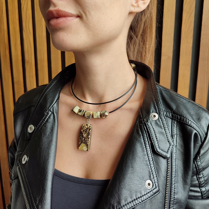 Колье "Хлоя" Янтарь