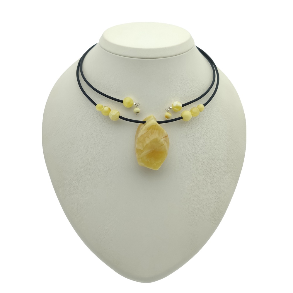 Колье "Ева" янтарь