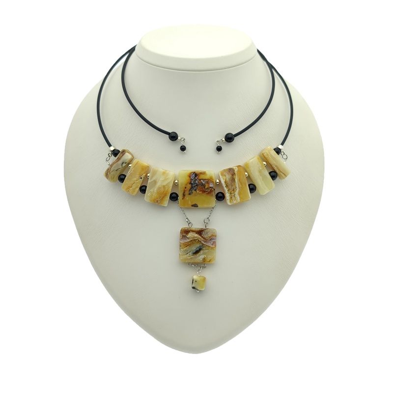 Колье "Хлоя" Янтарь