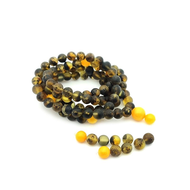 Четки будддийские янтарь