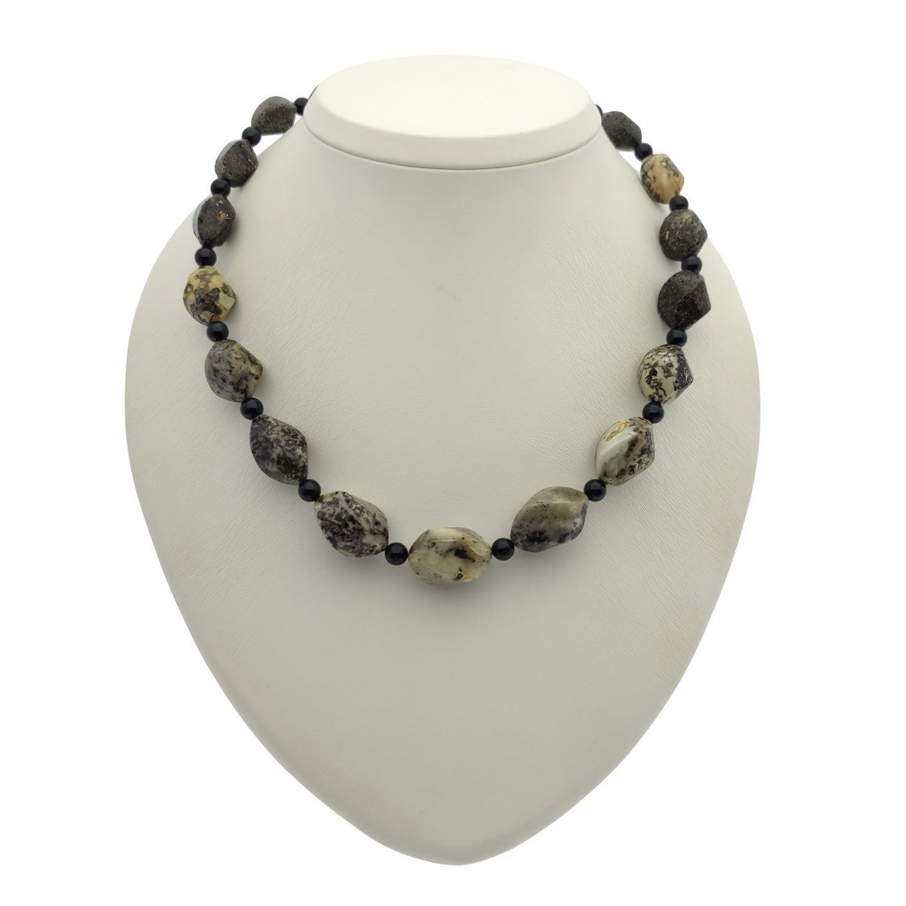 Бусы "Елена" из янтаря