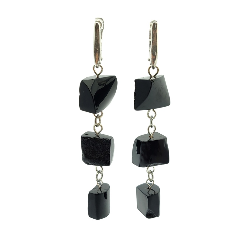 Серьги  ПСР, Янтарь 2113205168