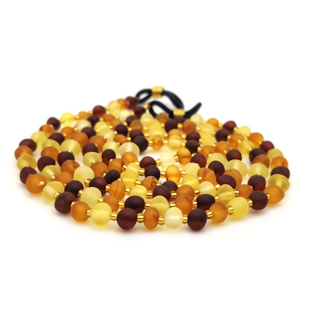 2,Шнурок для очков, янтарь