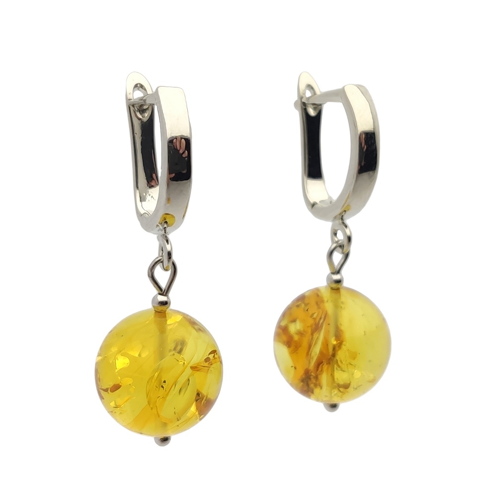 Серьги, Янтарь,ПСР 2403215365