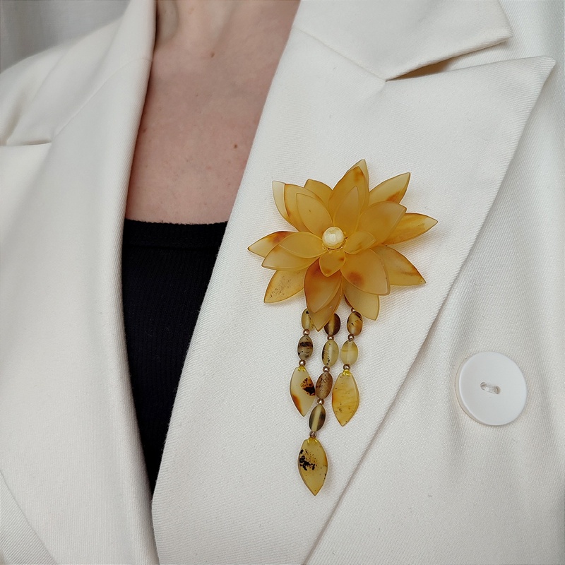 Брошь-кулон 