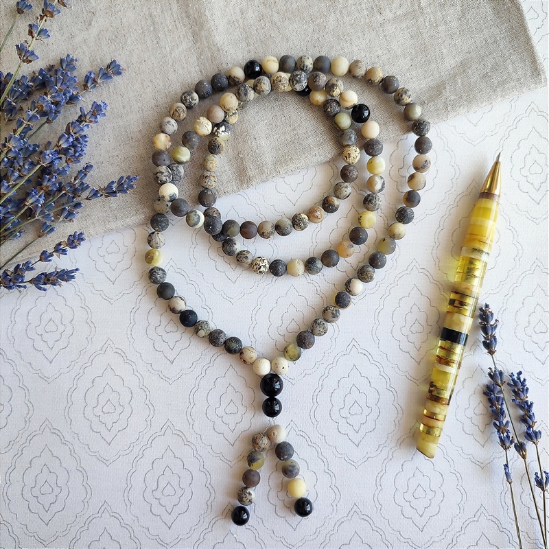 Четки будддийские янтарь 9046100234 (2)