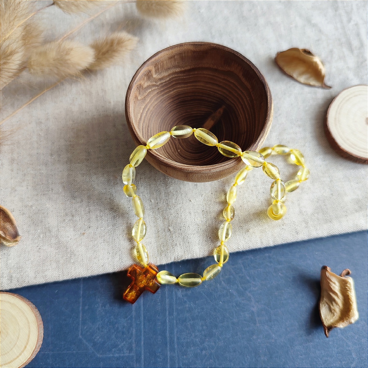 Бусы детские из янтаря 5403029935 (3)