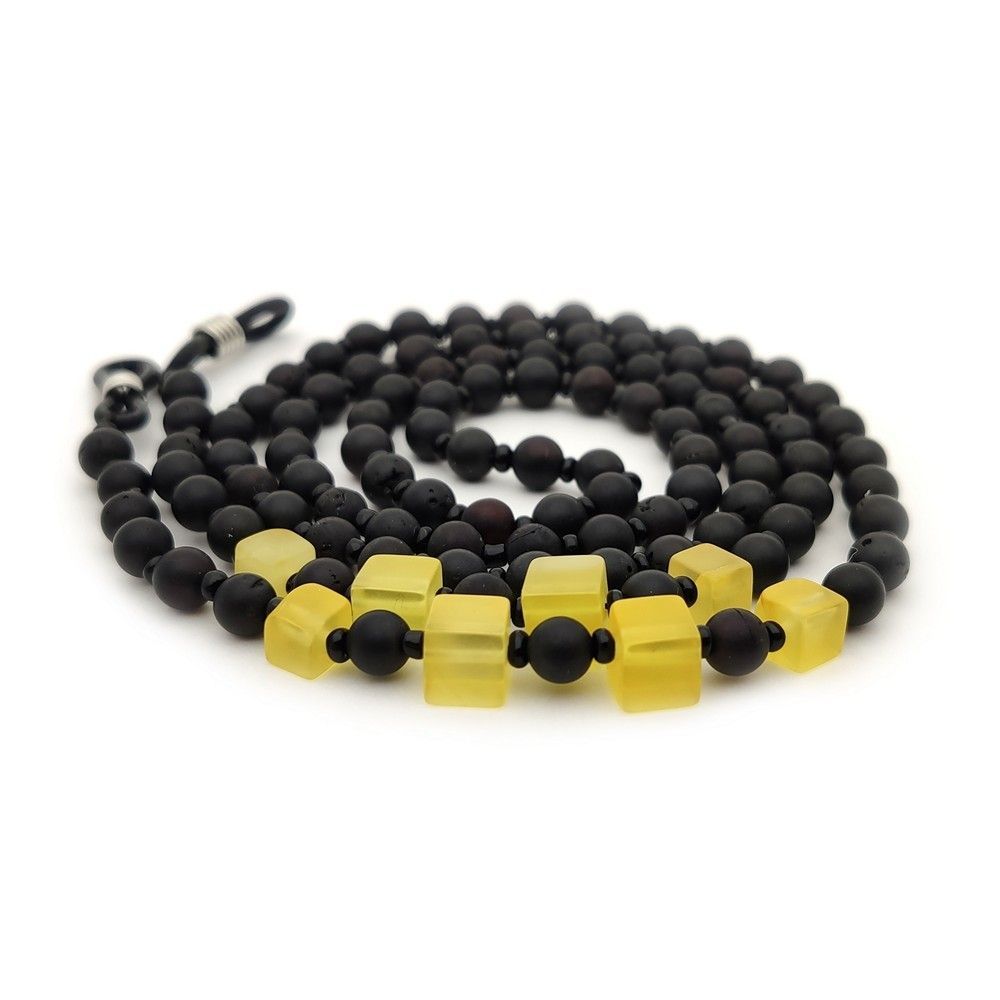 2,Шнурок для очков, янтарь