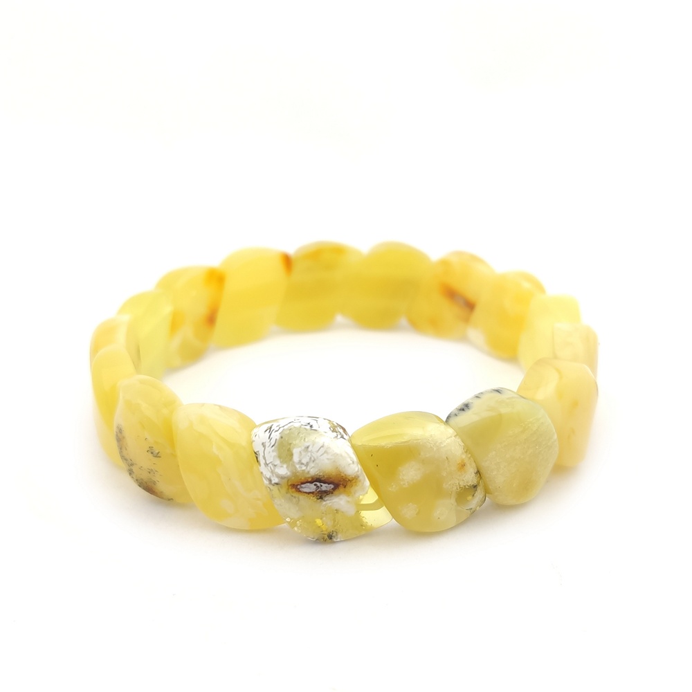 Браслет "Змейка" янтарь