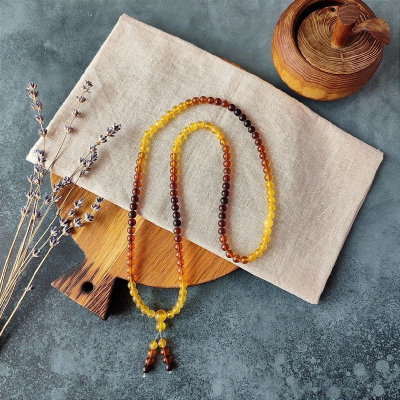 Четки будд. янтарь