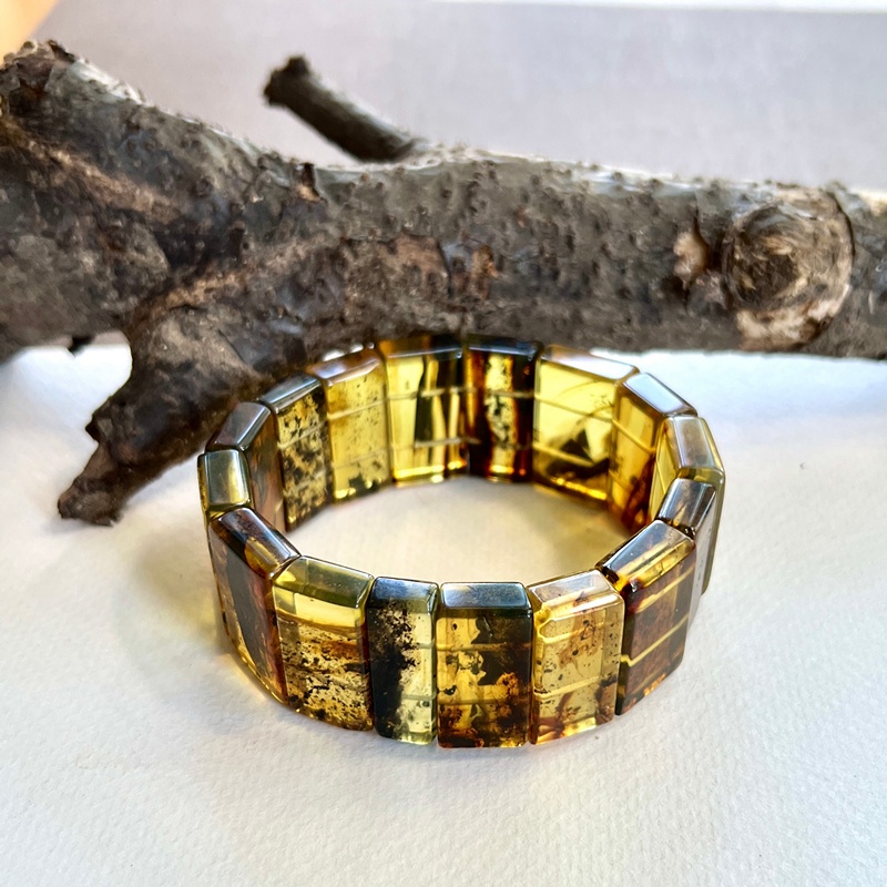 Браслет Муж. янтарь 3211119492-2