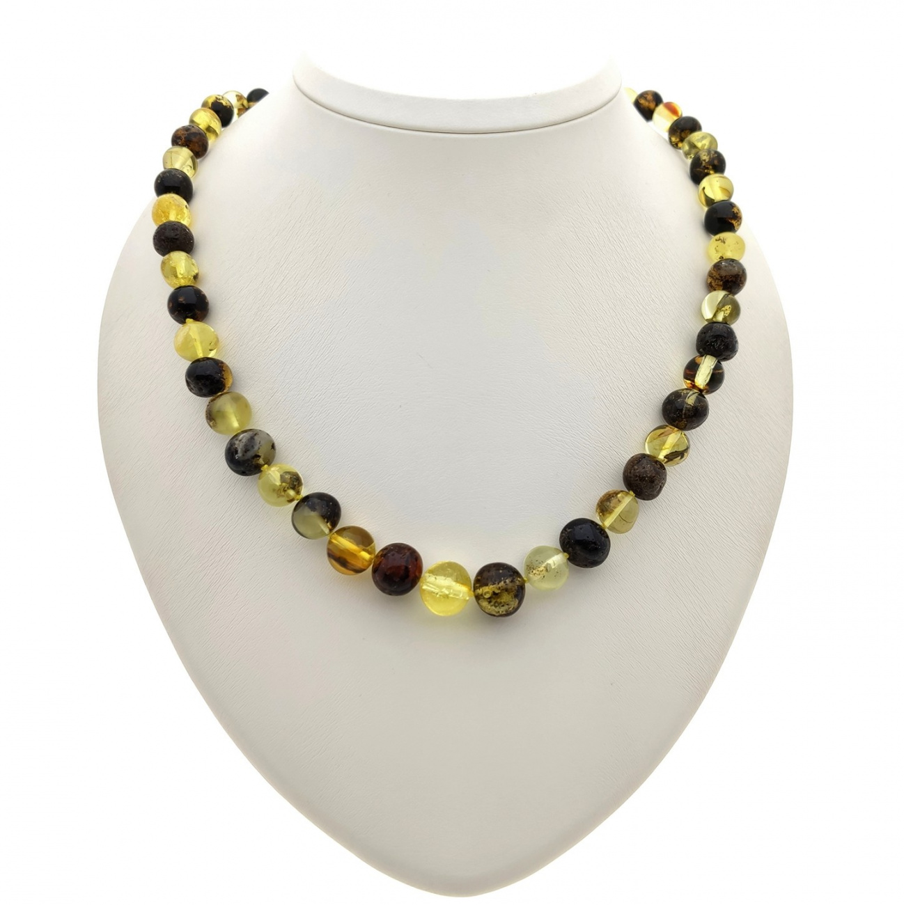 Бусы "Барок" янтарь