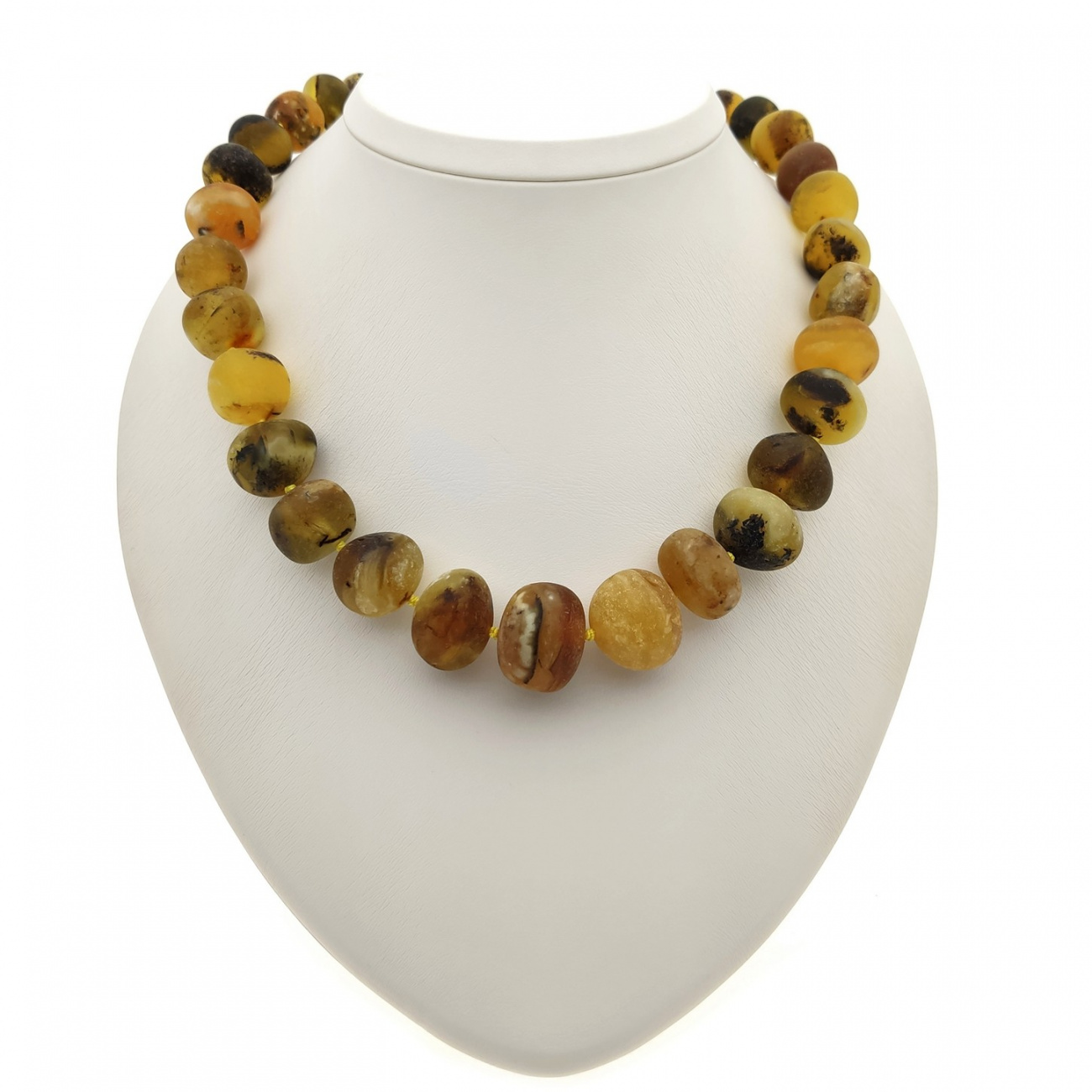 Бусы "Барок" янтарь