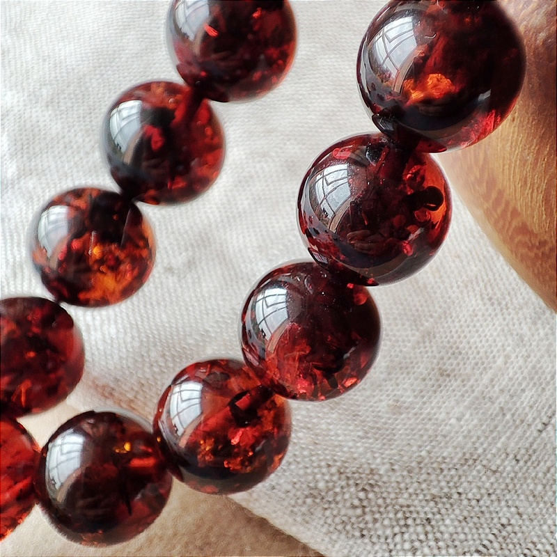 Четки мусульманские, Янтарный пресс