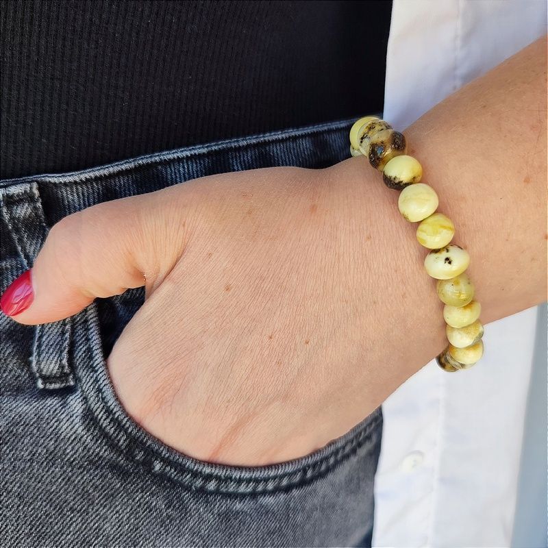 Браслет "Барок" янтарь