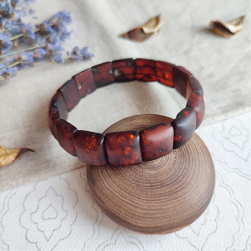 Браслет пласт. янтарь 3001119518 (4)