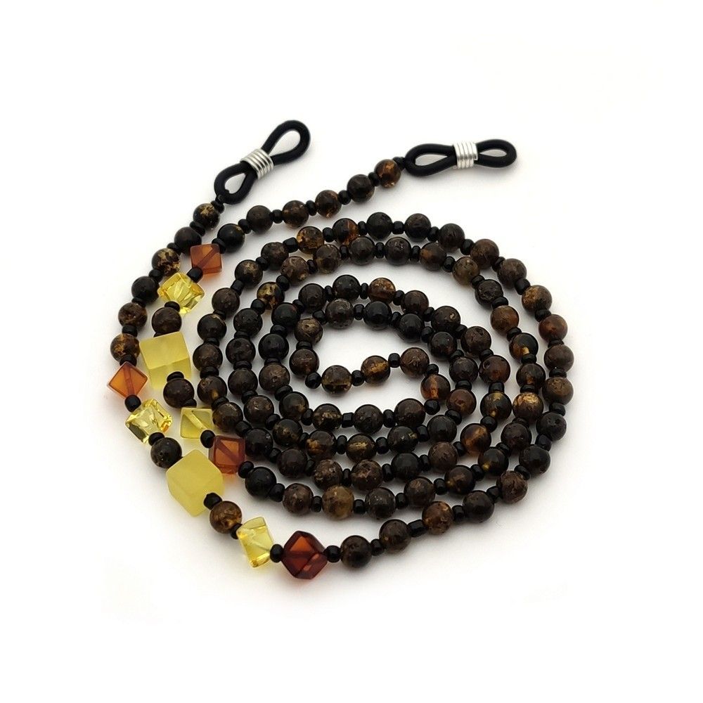 2,Шнурок для очков 5 в 1, янтарь