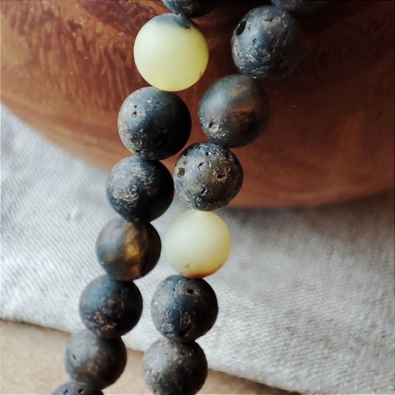 Четки будд. янтарь