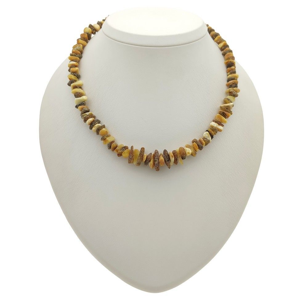 Бусы "Лечебка" из янтаря