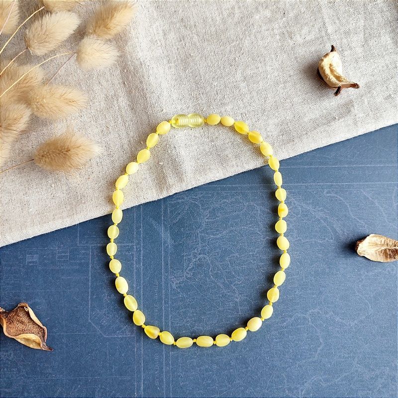 Бусы детские из янтаря