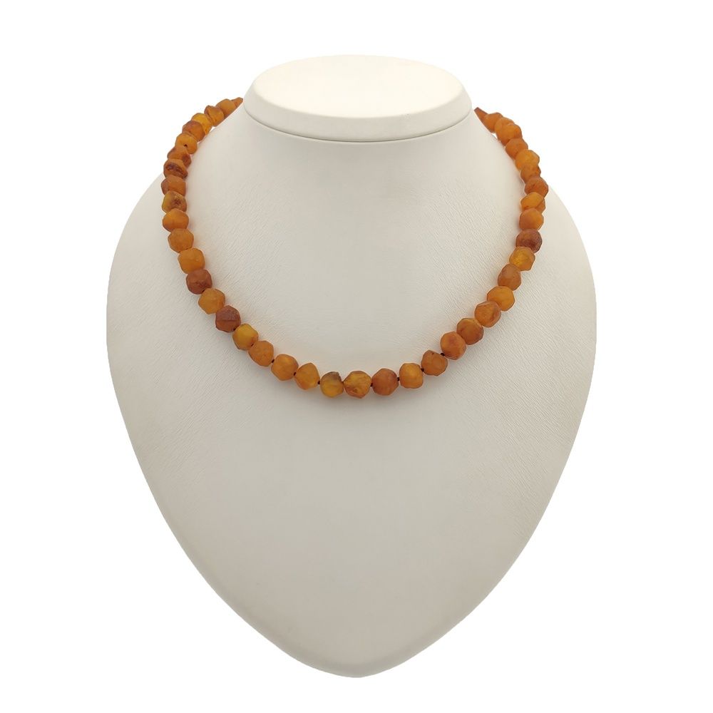 Бусы "Кусанка" из янтаря