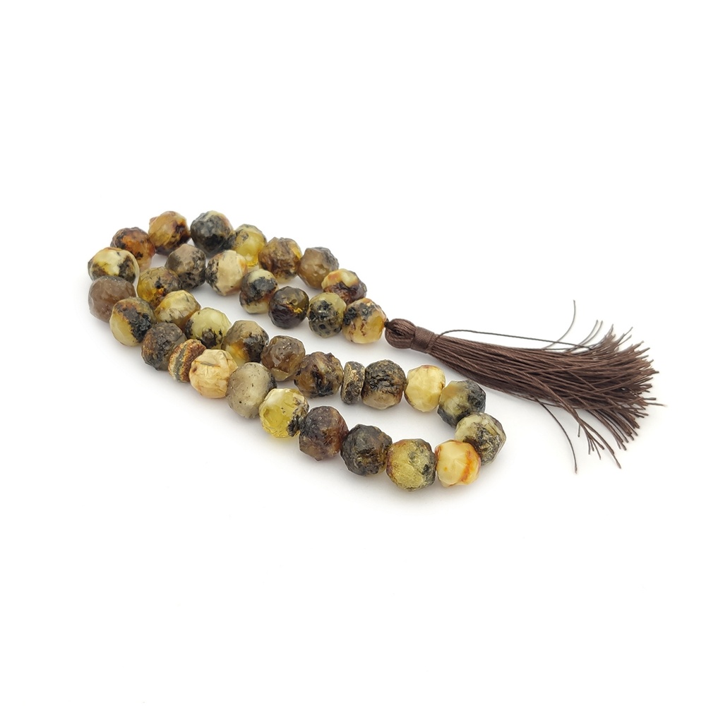 Четки мусульманские янтарь 9041100262