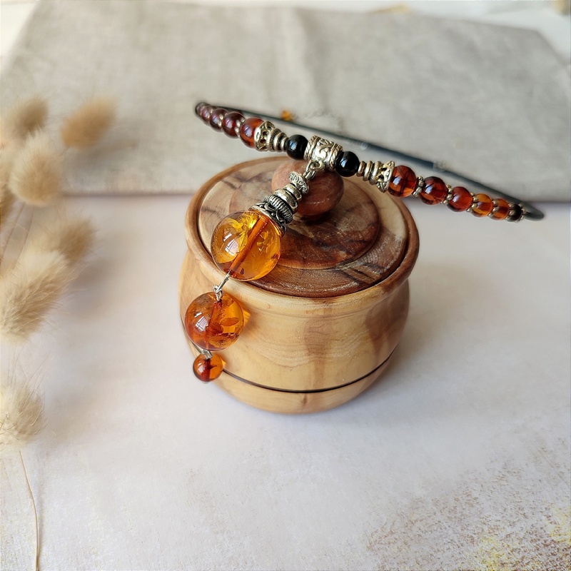 Колье Янтарь 7506217732 (3)