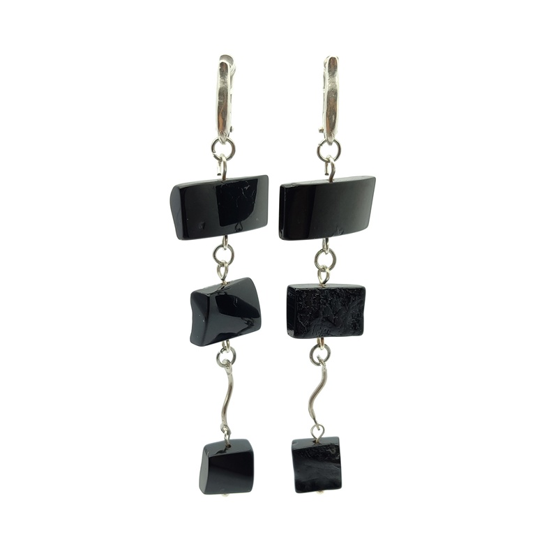 Серьги  ПСР, Янтарь 2113205167