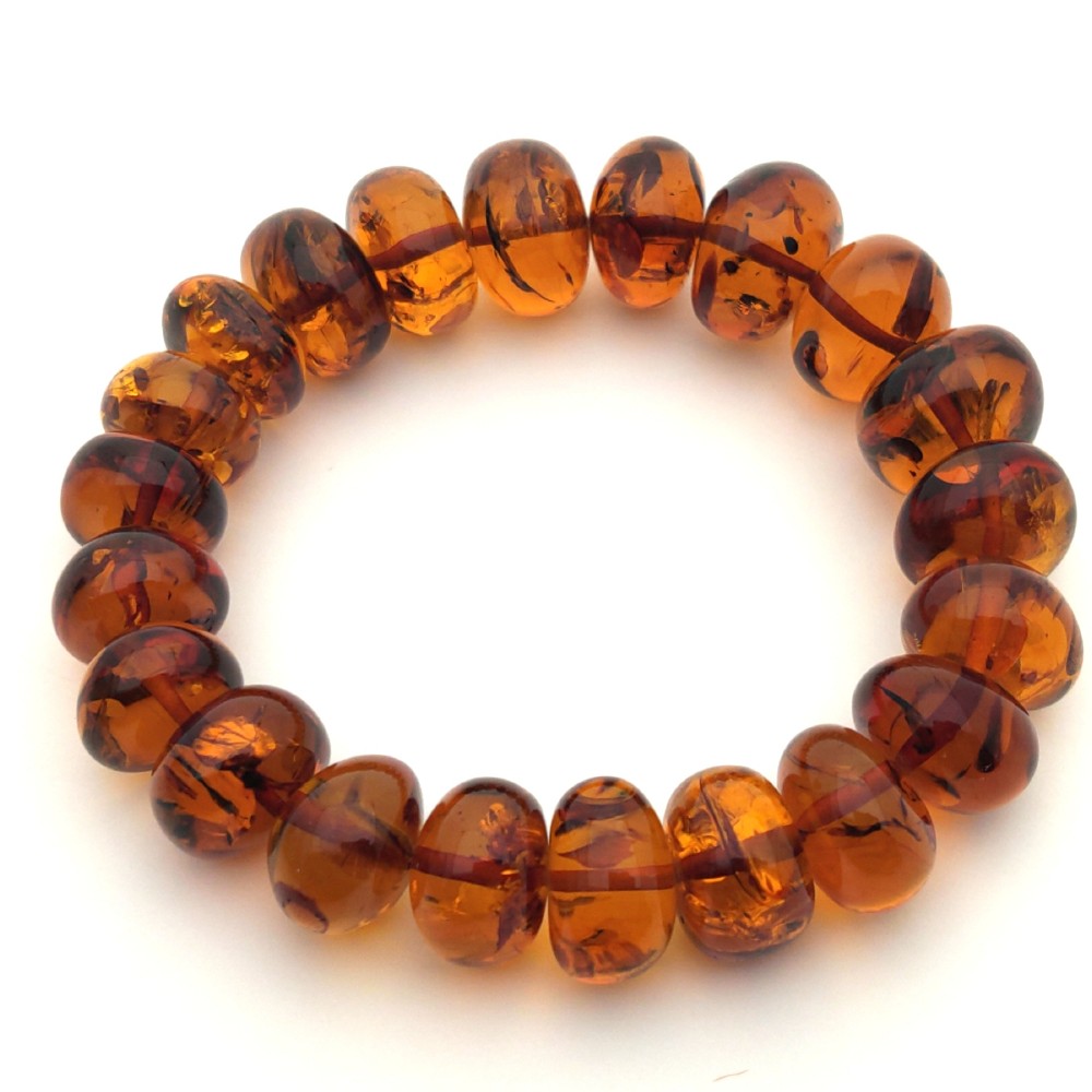 Браслет "Барок" янтарь