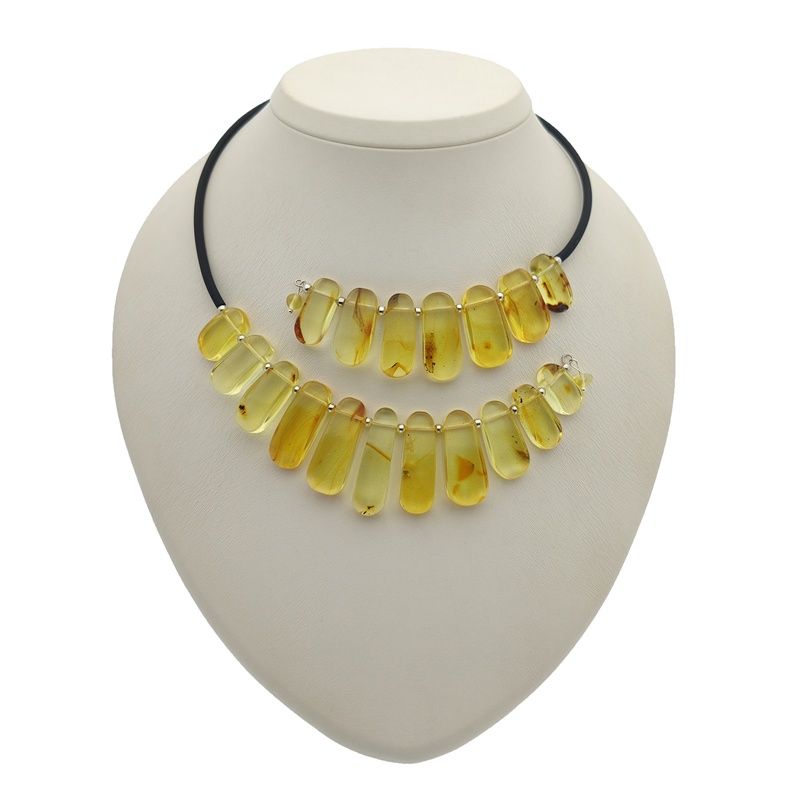 Колье Янтарь