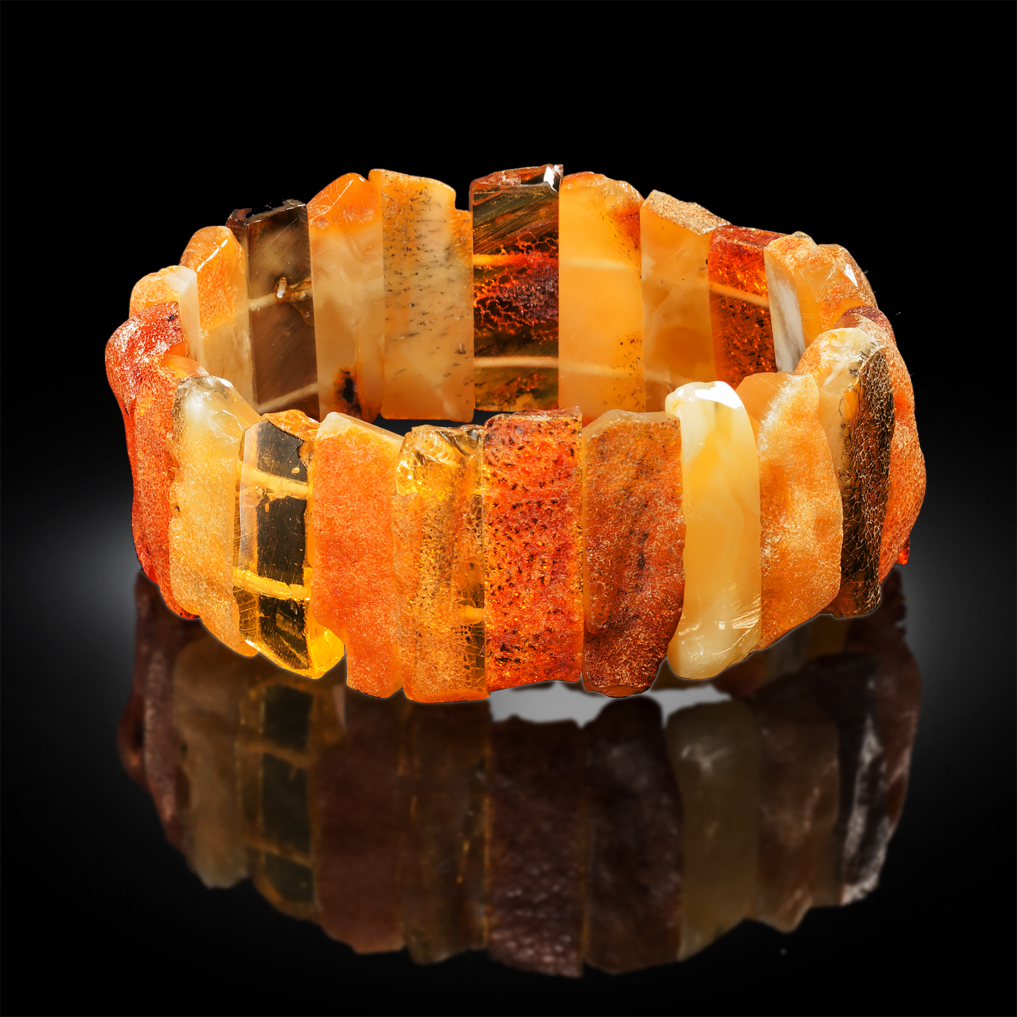 Браслет из янтаря