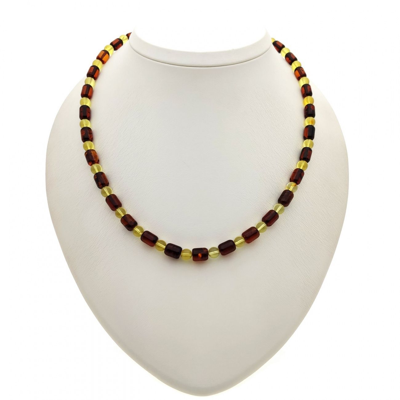 Бусы "Бочата" из янтаря