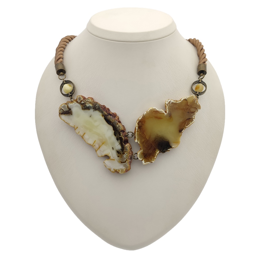 Колье авторское Янтарь а7506300020