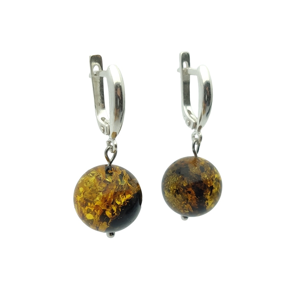 Серьги, Янтарь,ПСР 2203205364